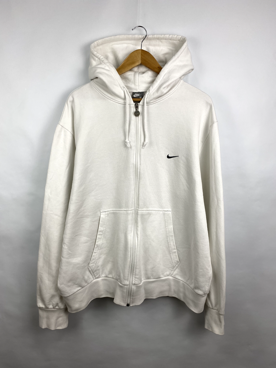 🇺🇸 Vintage 90s Nike Athletic zip hoodie rare retro Y2K size XL