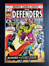 DEFENDERS #21 March 1975 Vintage Marvel Hulk Doctor Strange 