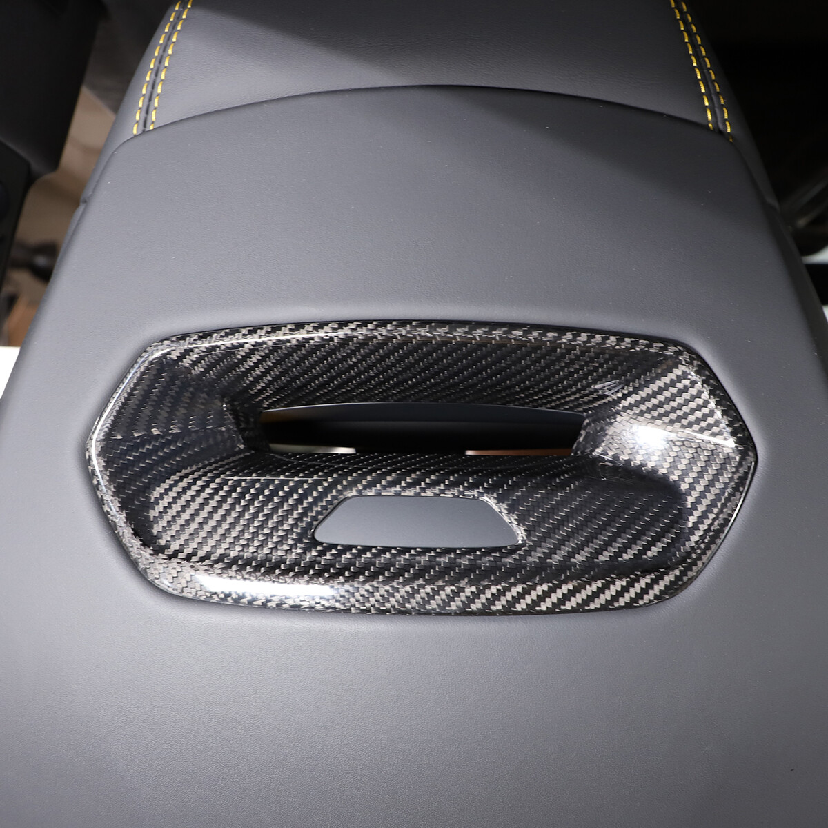 Real Carbon Fiber Seat Headrest Front Rear Trim For Lamborghini URUS 18-23 US