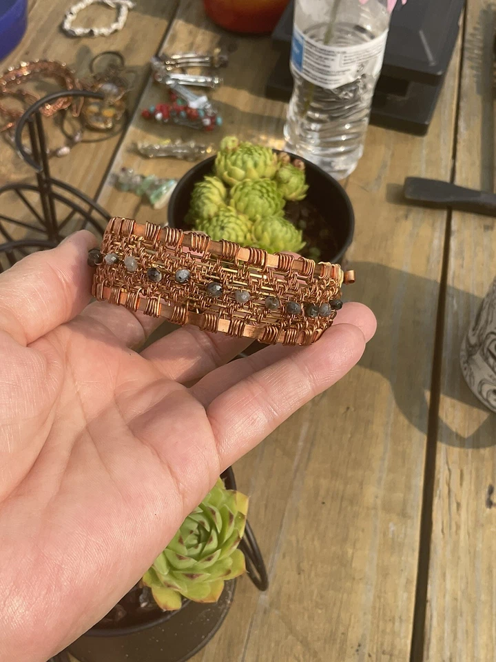 Labradorite Copper Bracelet  - Image 4 of 4
