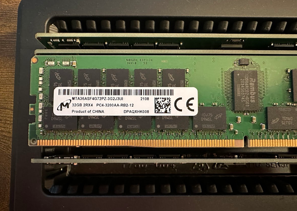 Micron (original) MTA36ASF4G72PZ-3G2R, Memoria Nero - Foto 7