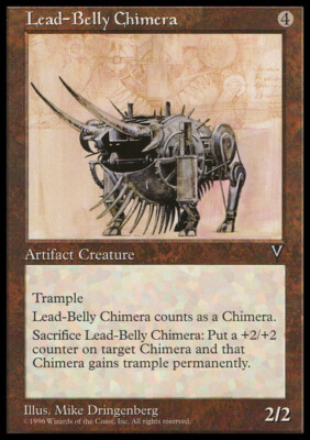 MTG Magic the Gathering Lead-Belly Chimera (148/167) Visions LP