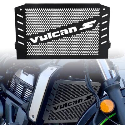 Radiator Grille Guard Cover  For Kawasaki Vulcan S 2015-2021 Aluminum Black New