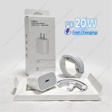 For i Phone 14/13/12/11 Pro Max/XR 20W USB-C Fast Charger PD Cable Power Adapter
