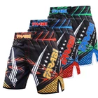 FARABI MMA Shorts Grappling Cage Fighting Sparring Training Workout Gym Shorts