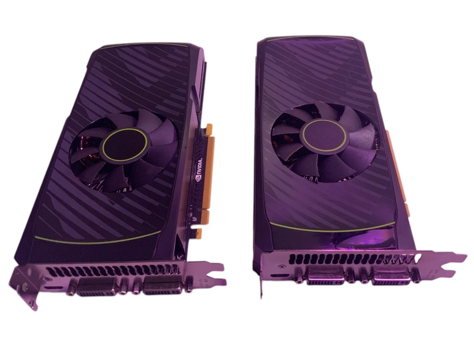 EVGA Nvidia GeForce GTX 560Ti 1GB PCIe Graphics Card X2 - Image 2 of 3