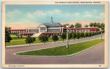 Postcard - The Handley High School, Winchester, Virginia