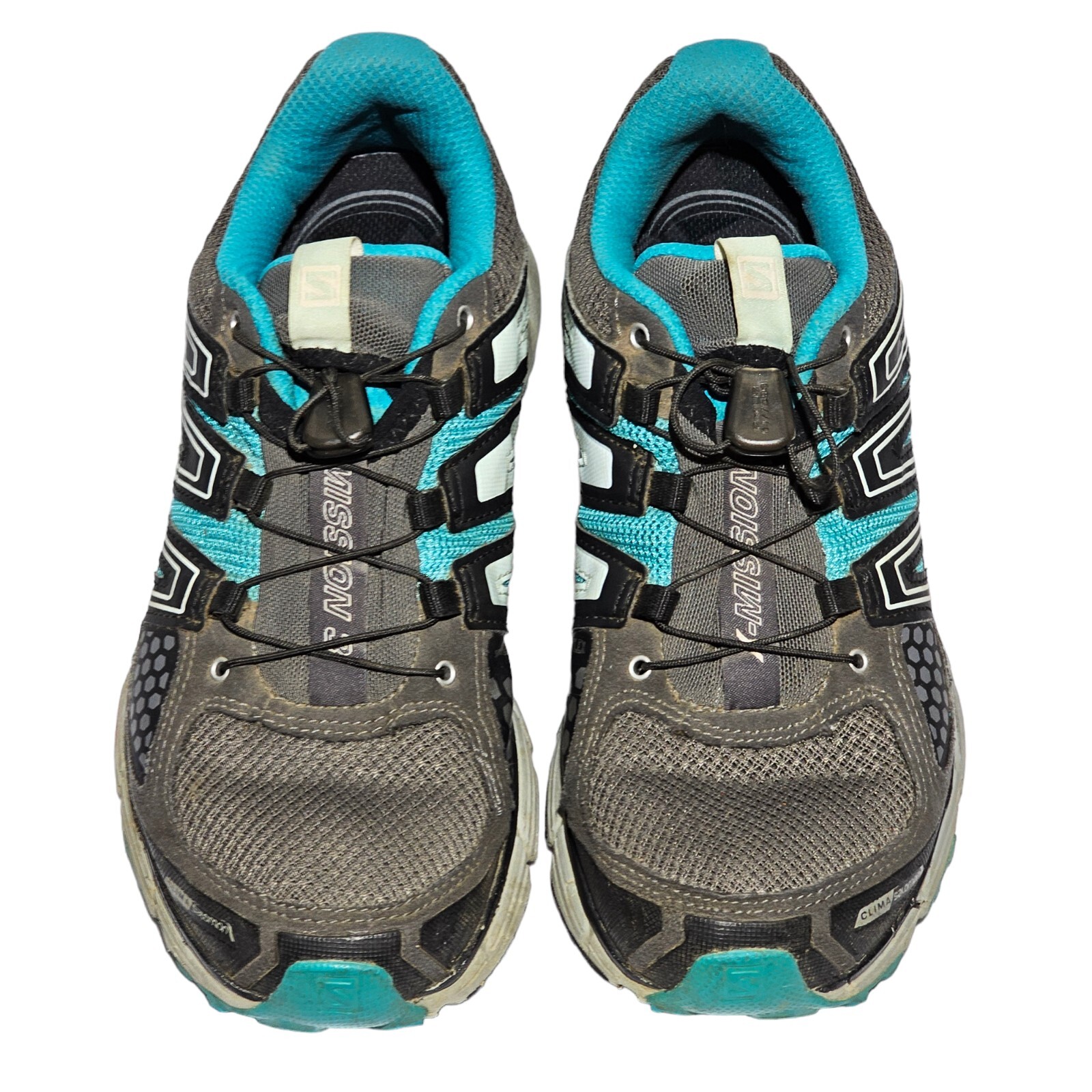 Scarpe da corsa Salomon X Mission 3 da donna taglia 7 pizzo a levetta punta rotonda atletica