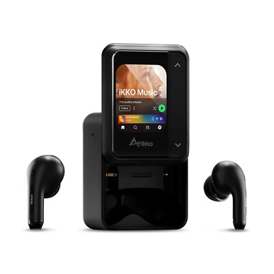 IKKO ActiveBuds, AI Touch Control TWS Earbuds Powered by ChatGPT