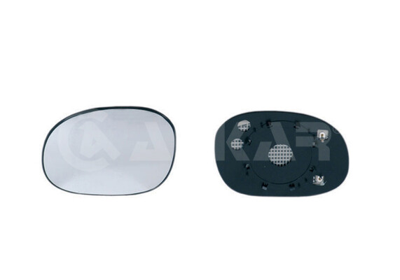 6431283 ALKAR Mirror Glass, outside mirror for CITROËN,PEUGEOT