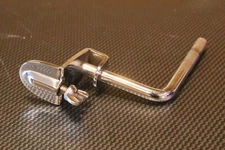 Leedy Chrome Cowbell Holder Vintage 1950's #2