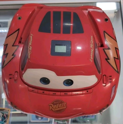 VTG Lightning McQueen CD Player Radio Disney Pixar Cars AM/FM AS-IS FOR PARTS! - Picture 3 of 13
