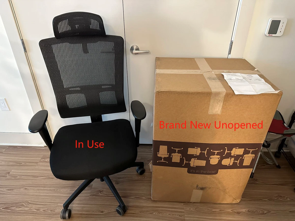 Office Master Affirm High back Ergonomic Chair Unopened w