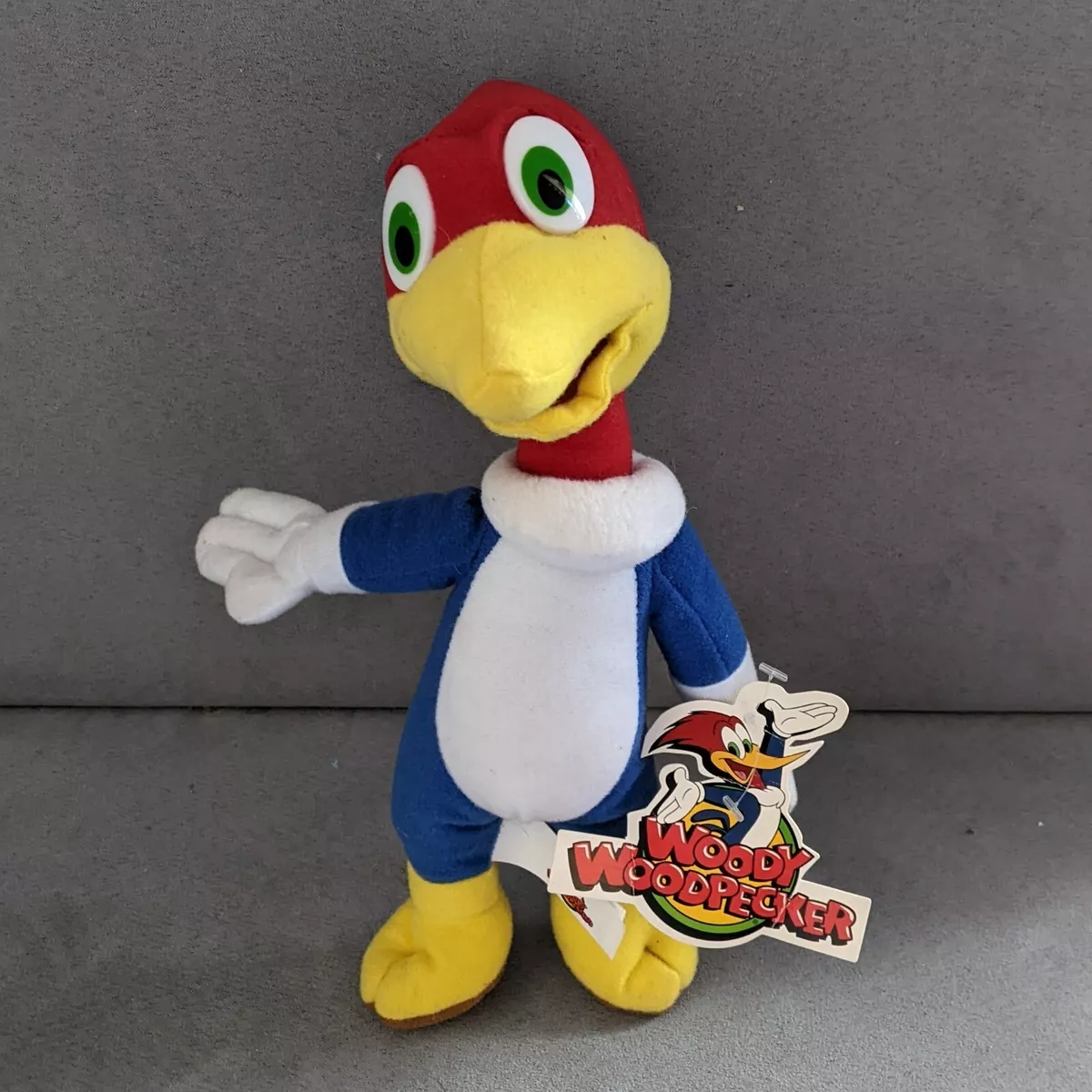 Vintage Woody Woodpecker Plush Stuffed Animal Toy Network W Tag