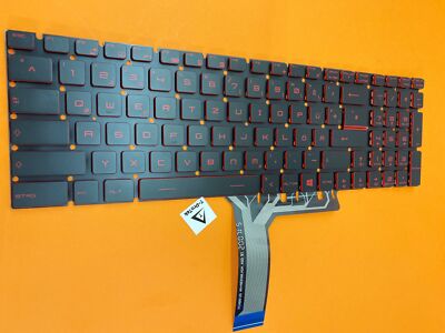 DEUTSCHE - Tastatur kompatibel mit MSI GP72 Leopard Pro 6QF MS-1795