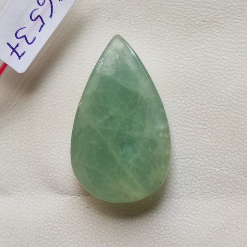 Natural green aquamarine cabochon amazing quality aquamarine gemstone C6537 - 第 2/5 張圖片