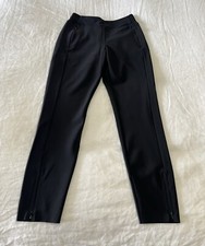 Athleta  Women  s SZ 6  Black Stellar Trouser Black Ankle Zip Travel Skinny