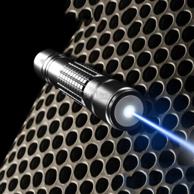 BX2 450nm Adjustable Focus High Power Blue Laser Pointer Visible Laser Beam US