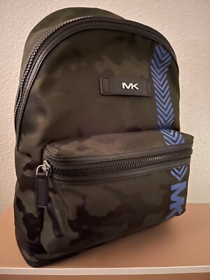 Michael Kors men’s Kent Jacquard Backpack s-l400.jpg main image 4