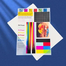 8.5"x11" Waterproof Inkjet Printer Silk Screen Printing Transparency Film 50 pcs