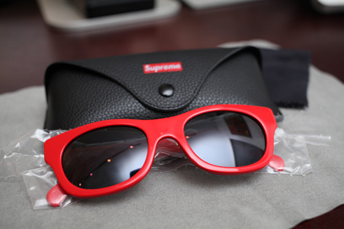 Supreme Wallace Sunglasses 2013 SS13 Vintage Gold Box Logo LV 