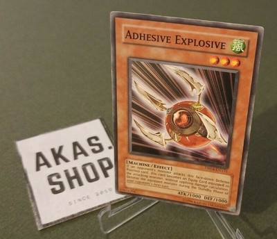 Adhesive Explosive DR04-EN131 Yu-GiOh! Konami Trading Card Game yugioh