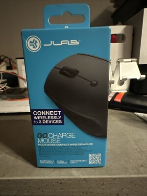 JLab GO Charge Mouse - bis zu 3 Multi-Device - kompakte kabellose Maus