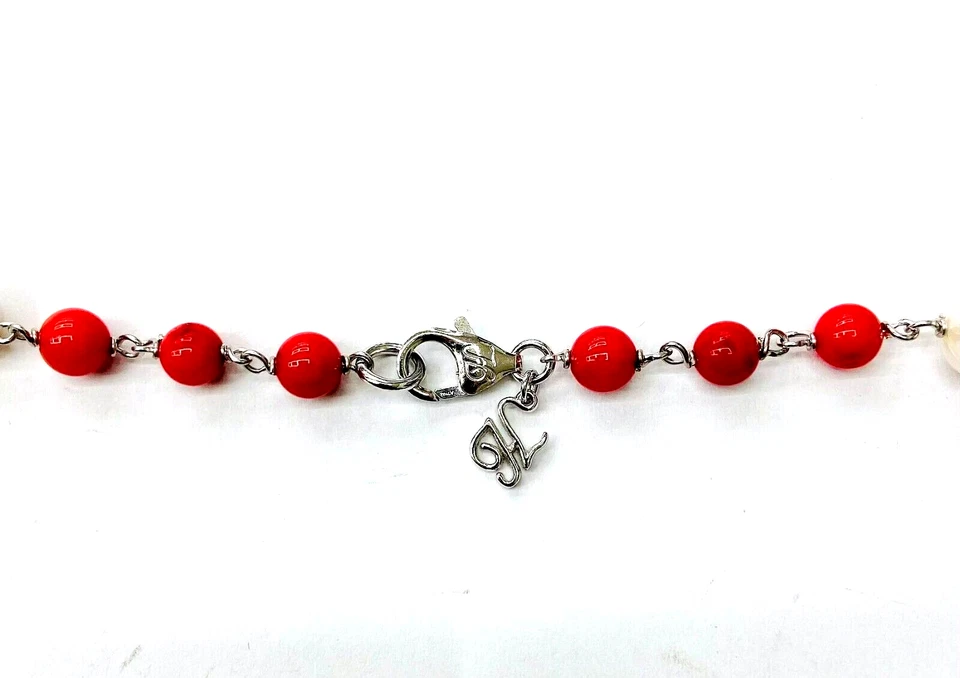 QVC Honora Sterling Silver Cultured Pearl & Gemstone Bead 36" Necklace - Image 3 of 4