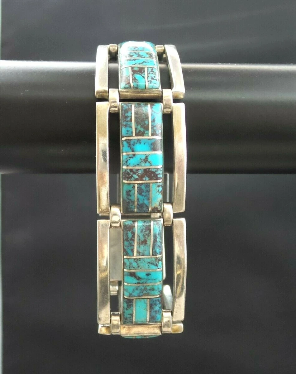 Vintage Matchstick Turquoise Bracelet by David Freeland Vintage Matchstick Turquoise Bracelet by David Freeland