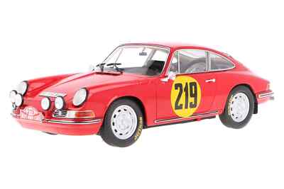 MXL1607-032 Porsche 911 - 3rd Monte Carlo - 1967 Pilot by Elford 1/18 Matrix