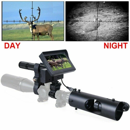 400M Infrared Night Vision Rifle Scope Hunting Sight 850nm LED IR Camera - Picture 1 of 20