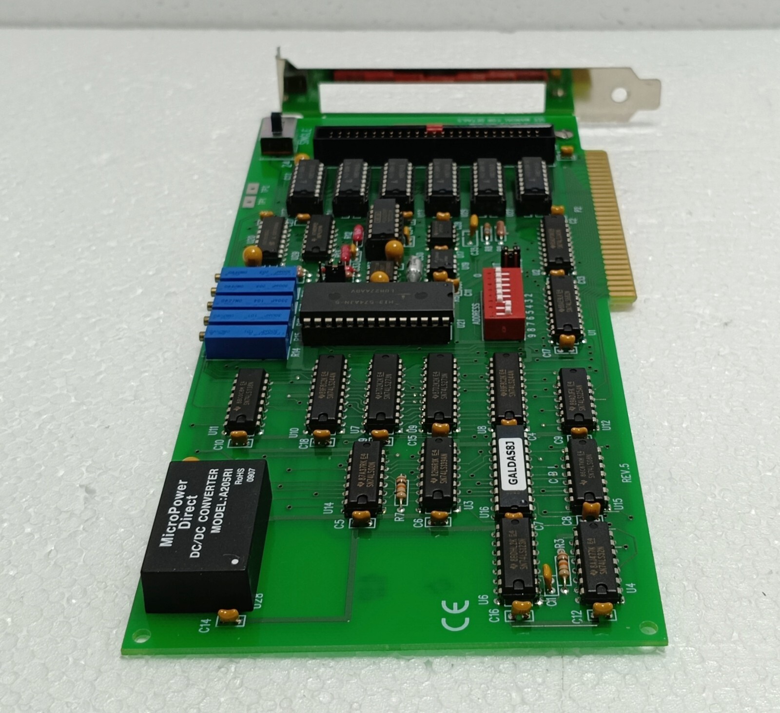 Measurement Computing GALDAS8J Controller Card 24 Ch Analog Input CIO-DAS48-I