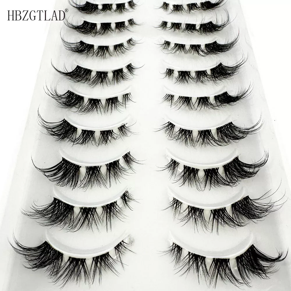 Lashes Natural Look False Eyelashes Wispy Cluster Lashes Manga