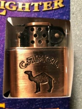 Camel Vintage Flip Style Cigarette Lighter Bronze New in Original Package
