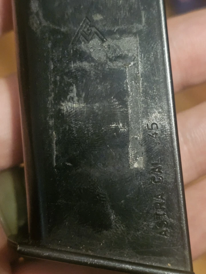 Cargador Mec-Gar Astra 90 A90 A-90 45 ACP nuevo 9 rondas RARO se adapta a A80 Foto 3 de 3