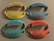 Vtg 1980's GOODY Hair Cincher Clip Banana Comb Ponytail holder Lot 8 Piece 4.5