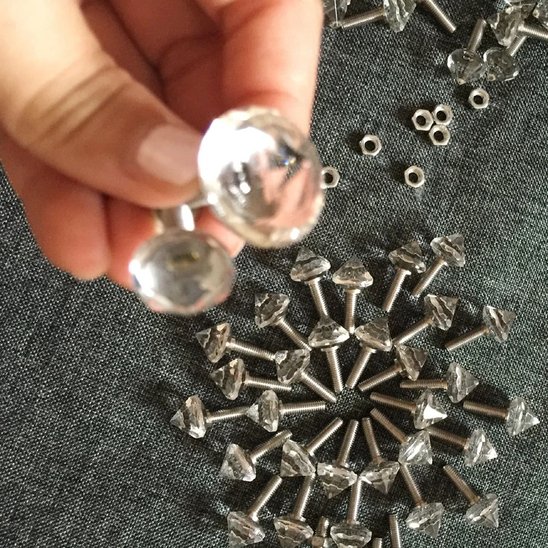 Pick 5-100pcs Diamond Crystal Beads 4 PMMA Fiber Optic End Grow Light Decoration - Image 4 of 4