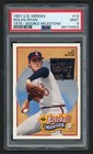 1991 UPPER DECK HEROES NOLAN RYAN #12 1975 - DOUBLE MILESTONE PSA 9 MINT