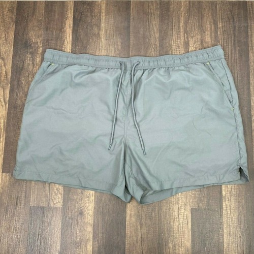 George Men's Basic Swim Trunks Grey 6 