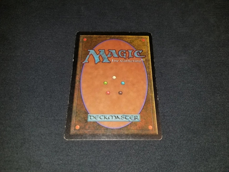 MTG 1x 4th Edition black rare MP Korean FBB Greed - ships w/ trackin - Very rare - Image 2 of 2