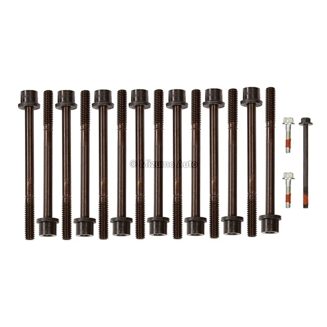 Head Bolts Fit 02-09 Chevrolet Corolado GMC Canyon Hummer 2.8 2.9 3.5 3.7 4.2 - Image 2 of 4