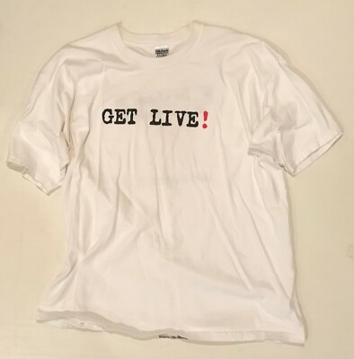 Men's Marty Casey & Lovehammers White Short Sleeve T-Shirt X-Large XL USED