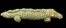 Crocheted Handmade Alligator Plush Toy
