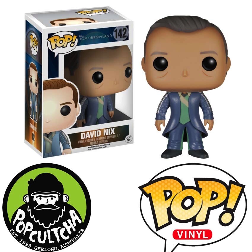 Tomorrowland - David Nix Pop! Vinyl Figure &Quot;New&Quot;