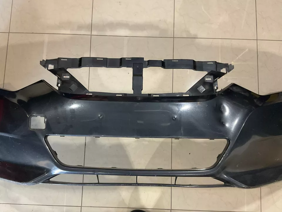 Front Bumper Cover Dark Grey Nissan Altima Base S SL SV SR 16-18 62022+9HS0H OEM - Image 2 of 4