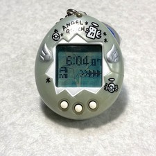 good Bandai Original 1997 Tamagotchi Angel Angelgotchi pearl blue