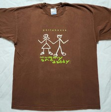 WHITEHOUSE 'Mummy And Daddy' T-Shirt Size X-LARGE