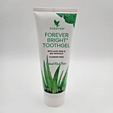 Forever Living  Bright Toothgel  Fluoride  Free Aloe Vera Gel with Bee Propolis