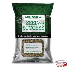 Biodegradable Mulch W/ Starter Fertilizer Grass Seed Germination 38lbs 760sqft 1.24 per gallon