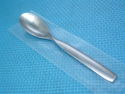 Sasaki Ward Bennett DOUBLE HELIX 6 1/2'' NEW Teaspoon Stainless Flatware